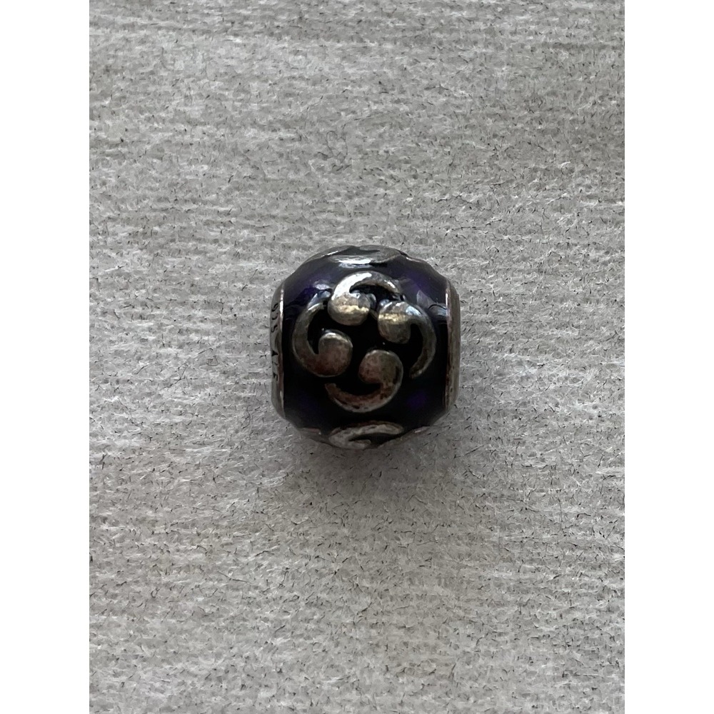 Pandora Purple Zen Charm ALE 925 Sterling Silver